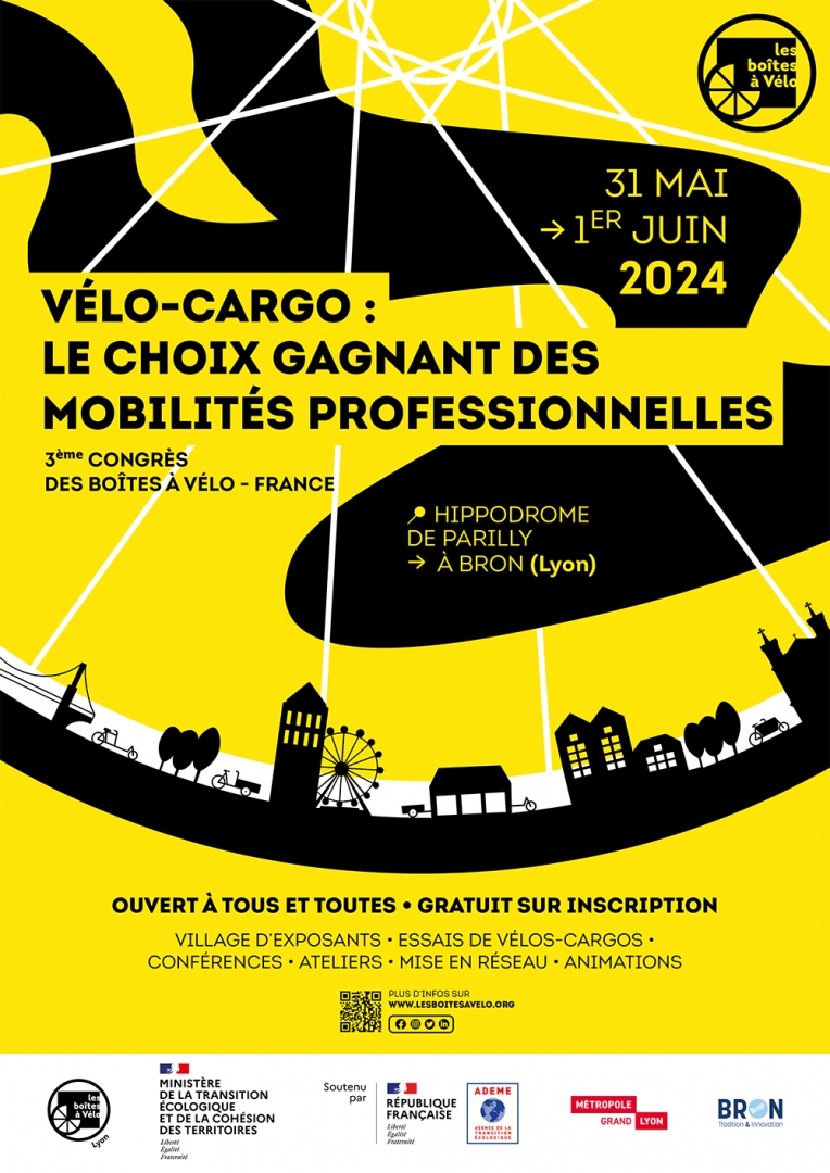 Les Boîtes à Vélo – France’s third Nationwide Congress in Lyon: Encouraging the Use of Cargo Bikes