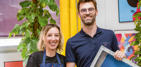 Marion Maupetit et Romain Gautherot sont les deux cofondateurs d’Atelier Coton.