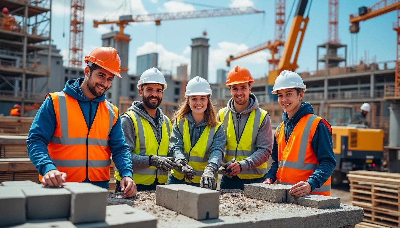 4000 contrats d’apprentissage dans le BTP !